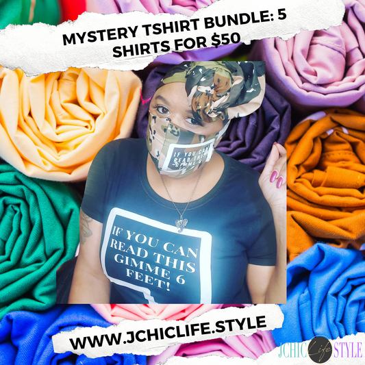 5 TShirt Mystery Bundle